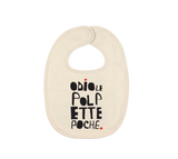 Bavaglino "Odio le polpette poche"