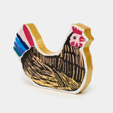 Gallina in cartapesta