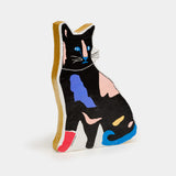 Gatto in cartapesta
