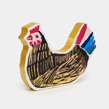 Gallina in cartapesta
