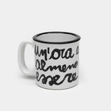 Tazza UN'ORA AL GIORNO ALMENO BISOGNA ESSERE FELICI