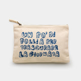 2 pochette in canvas