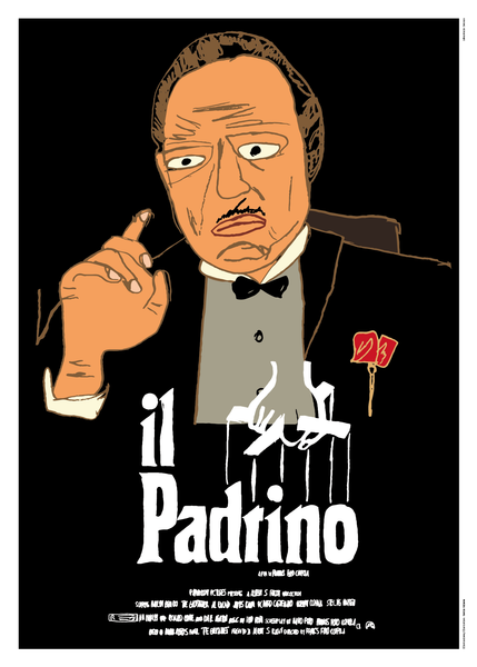Poster film  "il Padrino"